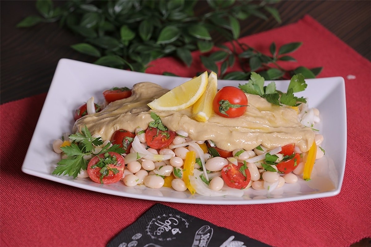 A Protected, Tahini-Infused Signature Dish