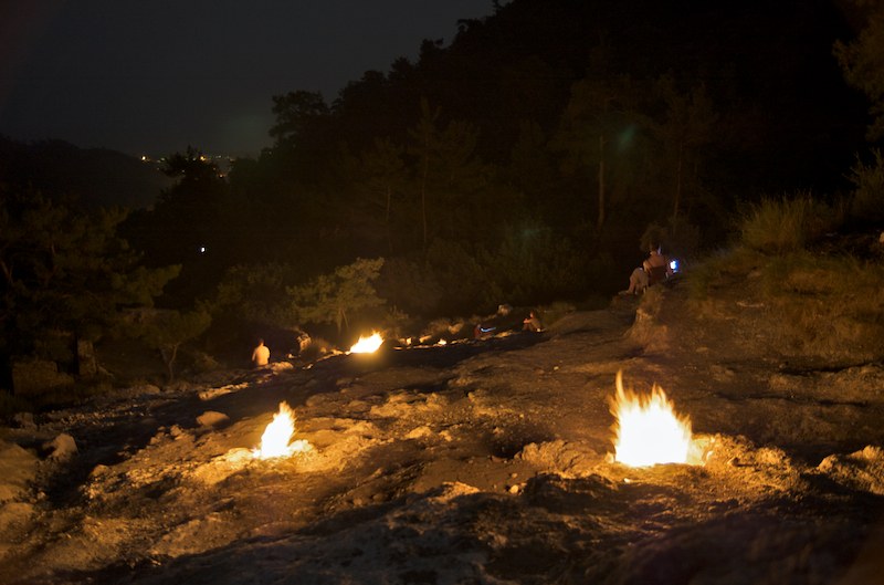 The Eternal Flames of Mount Chimaera